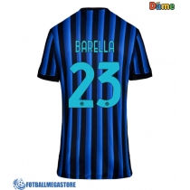 Fotballdrakt Dame Inter Milan Nicolo Barella #23 Hjemmedrakt 2025-26 Kortermet